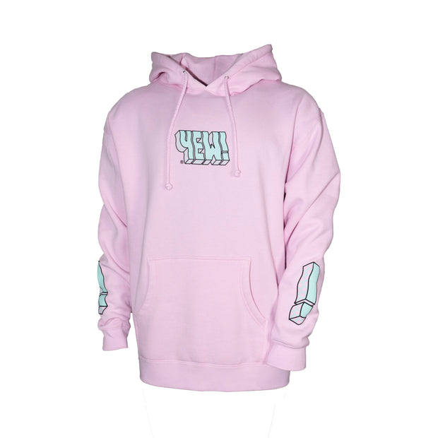 THE PINK YEW! LOGO HOODIE (キッズシリーズ)